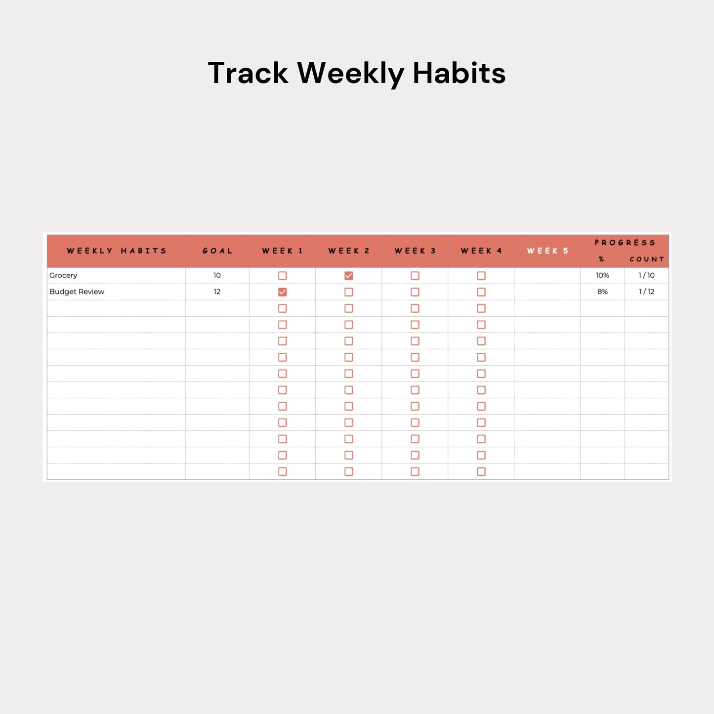 PLAN2GROW - Habit Tracker